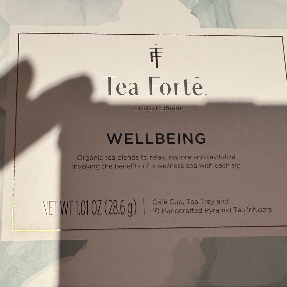 Tea Forte Limited Edition Tea Set, Includes Cup, Tea Tray & 10 Tea Infusers -New - Picture 11 of 11
